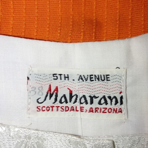 Maharani cropped Ivory brocade style top 38 - Picture 5 of 6